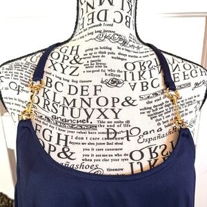 ⚓️NWT Navy Julie Brown dress, size Large